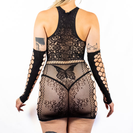 Butterfly Bodycon Dress